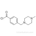Chlorure de 4- (4-méthylpipérazin-1-ylméthyl) benzoyle CAS 148077-69-4